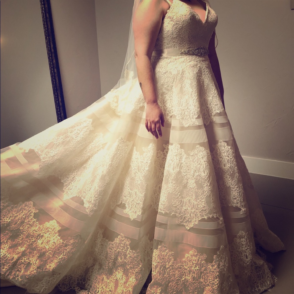 Allure Couture Wedding Gown Style #9400